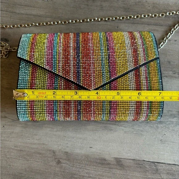 Rhinestone Rainbow Crossbody - Picture 7 of 9